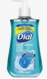 Dial Spring Water Liquid Soap 221mL Each