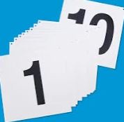 AISLE SIGNS N-Z 13/Pack