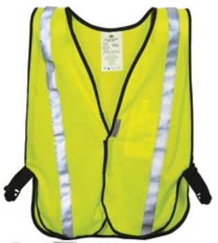 Reflective Yellow Mesh Safety Vest Each