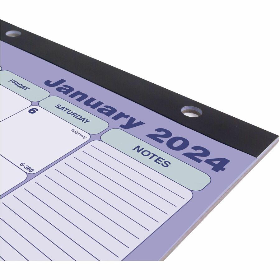 11"x8.5" 2024 Mini Monthly Desk Pad