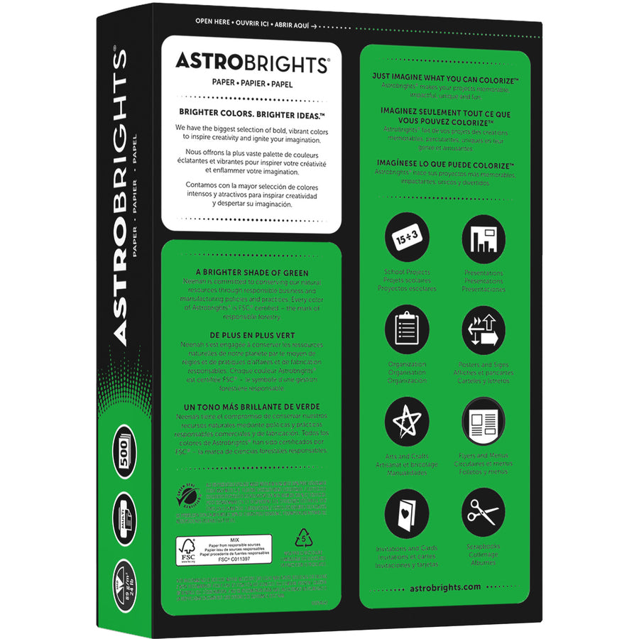 Astrobrights Color Copy Paper - Gamma Green