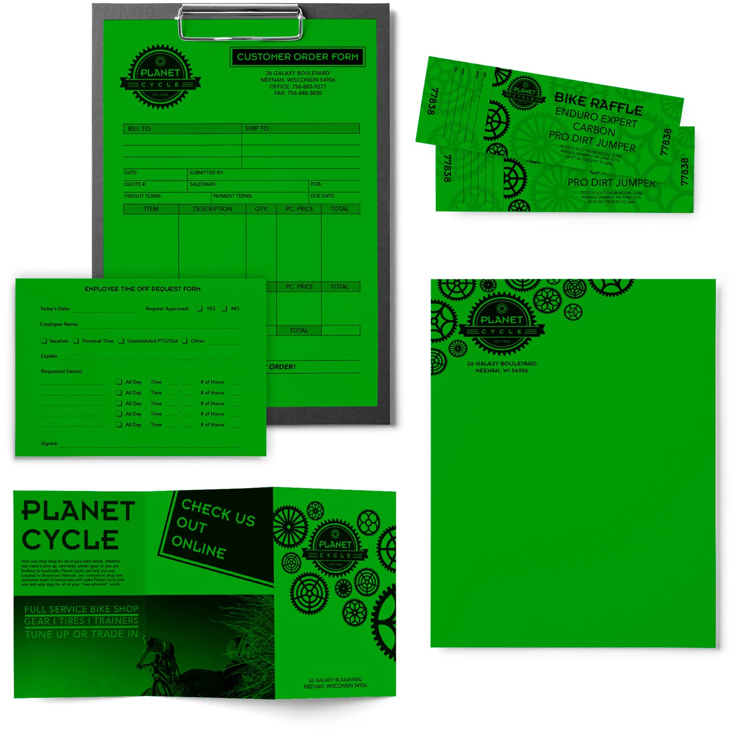 Astrobrights Color Copy Paper - Gamma Green