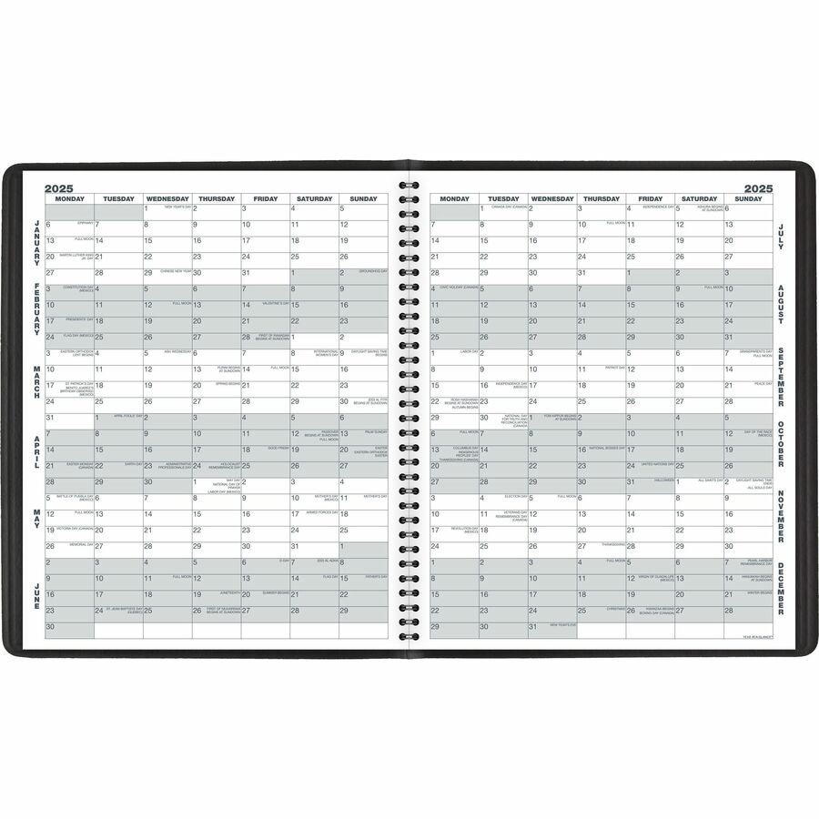 9"x11" 2024 15 Month Professional Planner