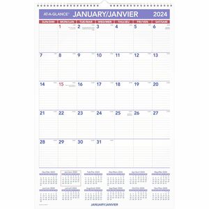At-a-Glance Monthly Wall Calendar