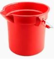 10 Qrt  Pail w/Spout Each