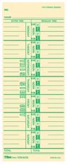 Weekly Handwritten Time Cards 100/Pack