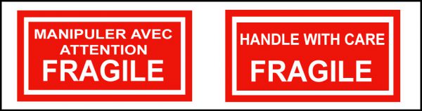 "Handle With Care Fragile" Tape 48/Case