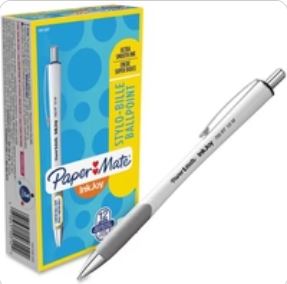 Paper Mate 1mm InkJoy 700 Retractable Pens 12/Pack