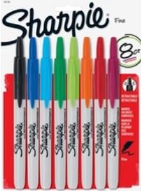 Sharpie Fine Retractable Markers Each