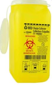 1.4L Sharp Bio-Hazard Collector Each