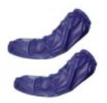 18" Blue 8mil PVC Sleeve 1 Pair