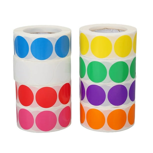 1" Circle Multipurpose Label 1000/Roll