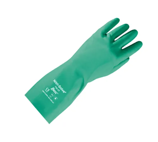 15" Nitri-Solve 22mil Unlined Chemical Resistant Gloves 1 Pair