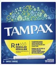 Tampax Tampons Original 500/Case
