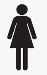 6" Womens CSA Pictogram Sign
