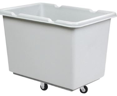 Black Plastic Flat Shelf Cart