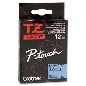 BRT TZe-233 15/32"X26' Label Tape