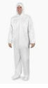 Tyvek Hooded Coverall w/Elastic Wrist & Ankle + Non-Skid Boots 25/Box