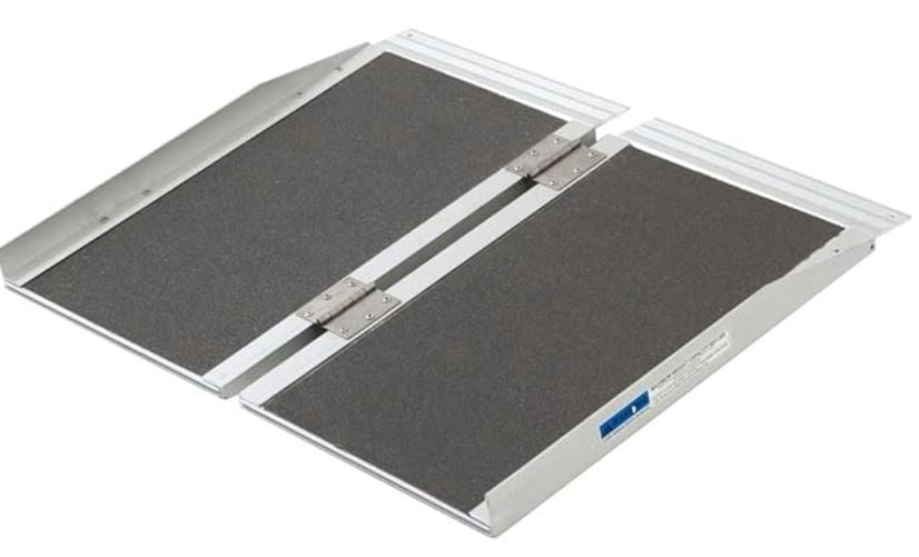 4' Single Fold Aluminum Ramp
