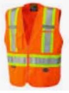 5 Point Traffic Vest Each