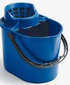 12 L Heavy Duty Bucket w/Cone Wringer Each