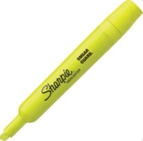 Sharpie Chisel Major Accent Highlighters 12/Pack