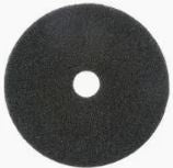 17" Black Floor Stripping Pads 5/Case