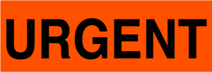 URGENT 500/Roll
