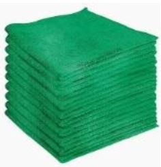 16"x16" Microfiber Cloth 300GSM  Bath Tiles/Walls 12/Pack