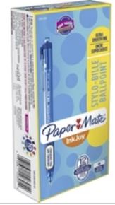 Paper Mate 1mm Inkjoy 300 Retractable Pens 12/Pack