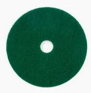 20" Green Floor Scrubbing Pads 5/Case
