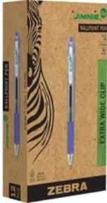 Zebra Medium Jimnie Clip ECO Ballpoint Pen Each