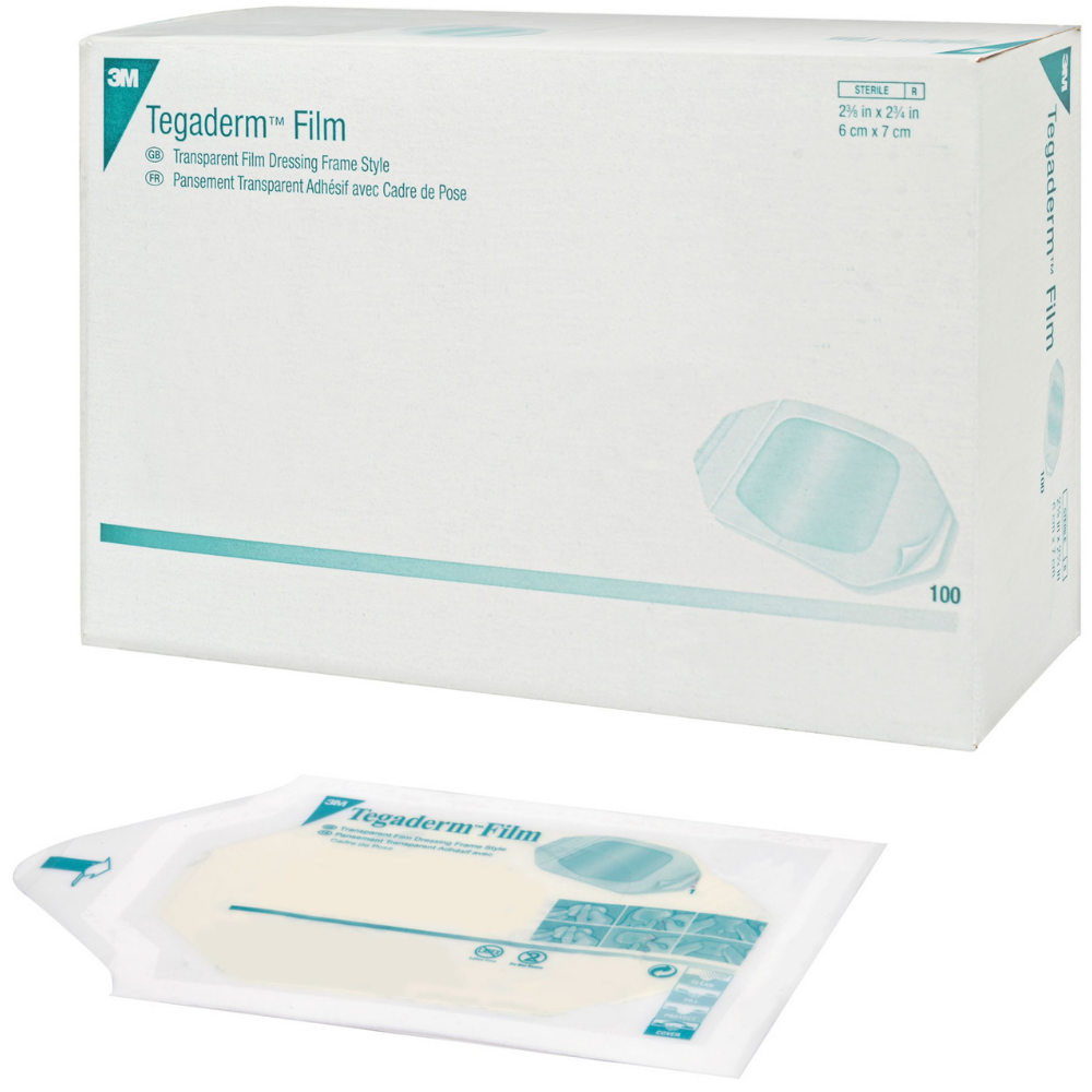 6x7cm Tegaderm Transparent Dressing w/Absorbent Pad