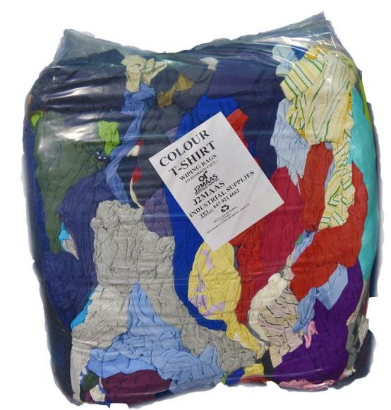 Rags Coloured 25 Lbs/Bundle