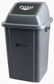 60 L Slim EZ-Push Waste Container Each