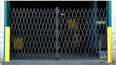 Double Folding Security Gate