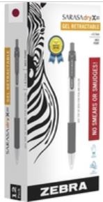 Zebra Sarasa Retractable Pen Each