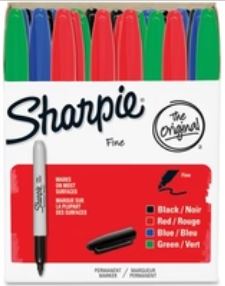 Sharpie Assorted Fine Pen-Style Permanent Marker