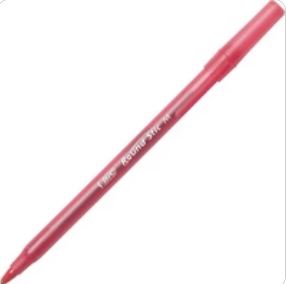 BIC Medium Round Stic Ballpoint Pens 12/Pack