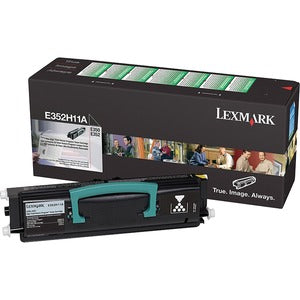 Lexmark E352H11A Black High Yield  Toner Cartridge