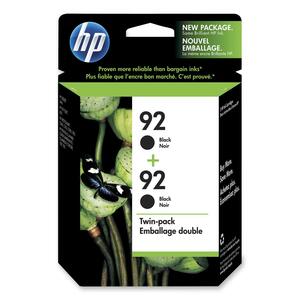92 Twin Pack Black Ink Cartridge