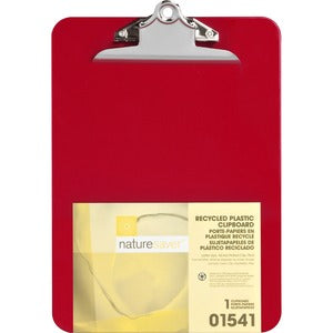 8.5"x12" Red Recycled Plastic Clipboards