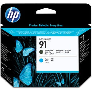 91 Matte Black and Cyan Printhead