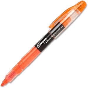Integra Orange Chisel Highlighters 12/Pack