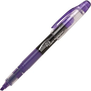 Integra Purple Chisel Highlighters 12/Pack