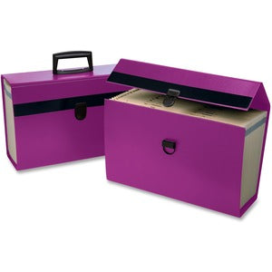 Purple Letter/Legal 19 Pockets 5.50" Expanding Organizer