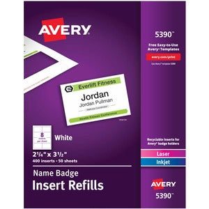 2-1/4"x3-1/2" Name Badge Label