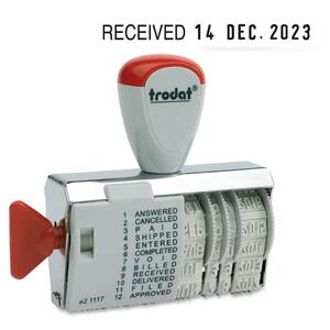 Dial-A-Phrase Dater Stamp