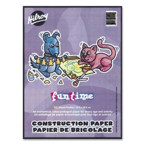 Lightweight Assorted Colour Construction Paper Pad