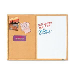 48"x36" Quartet Cork/Dry-Erase Board